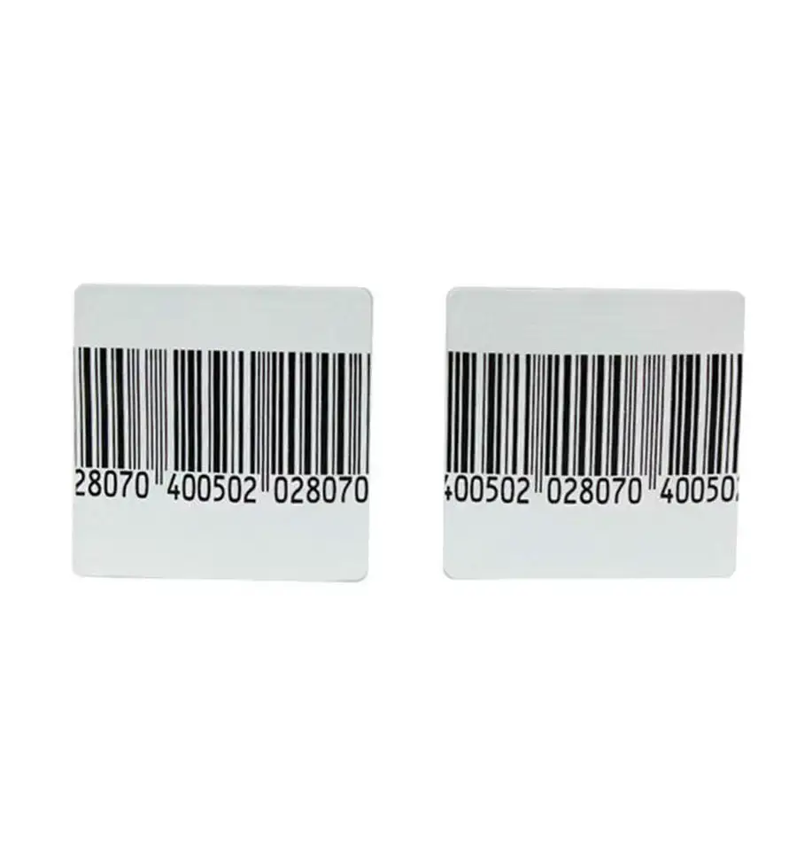 ZXR040 EAS RF Barcode Sticker (autocollant pour code-barres)